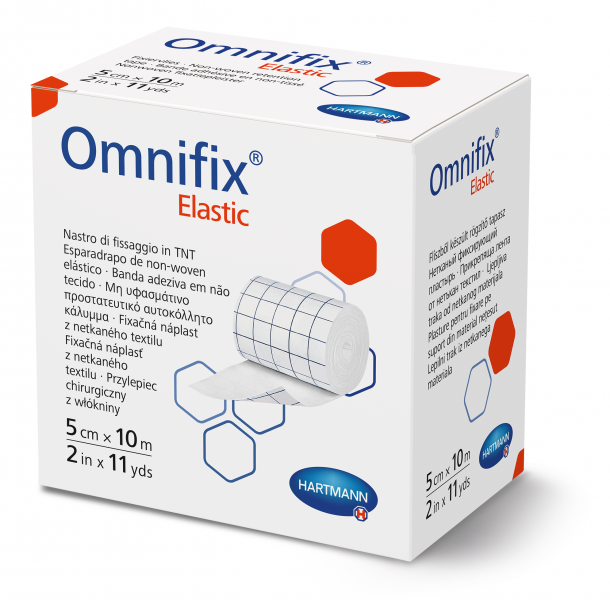 OMNIFIX Fixationsvlies 5cmx10m elast weiss 