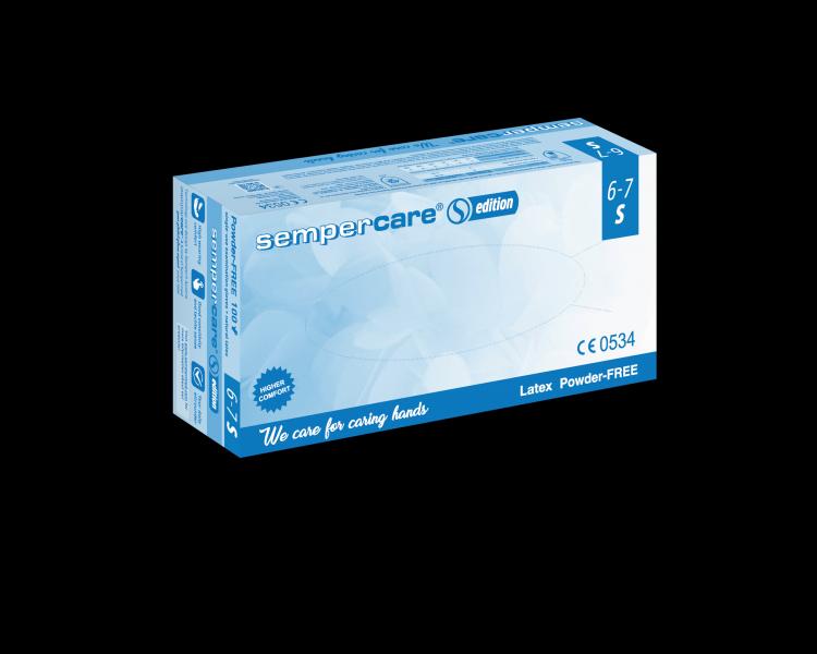 SEMPERCARE Edition gants S latex n poudré 100 pce 