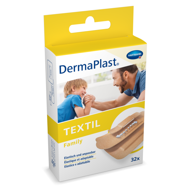 DERMAPLAST TEXTIL Family Strips ass 32 Stk 