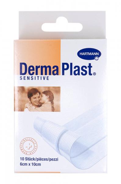 DERMAPLAST SENSITIVE pans rapid bla 6x10cm 10 pce 