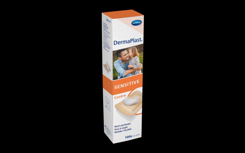 DERMAPLAST SENSITIVE Centro Strip 3x4cm ch 100 pce 