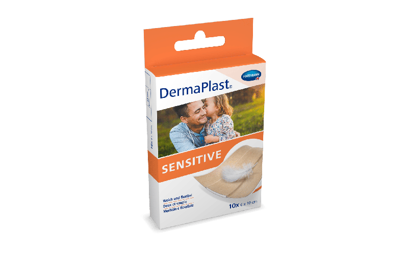 DERMAPLAST sens Schnellverband hf 6x10cm 10Stk 