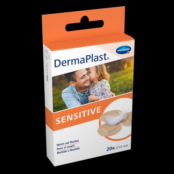 Cerotti DERMAPLAST SENS Spots 22mm confezione da 20 pezzi 