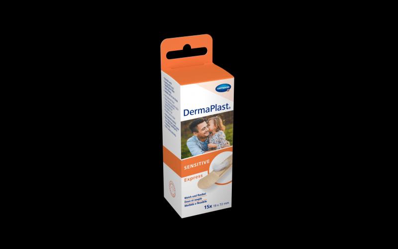 DERMAPLAST sens Express Strips 19x72mm 15 Stk 