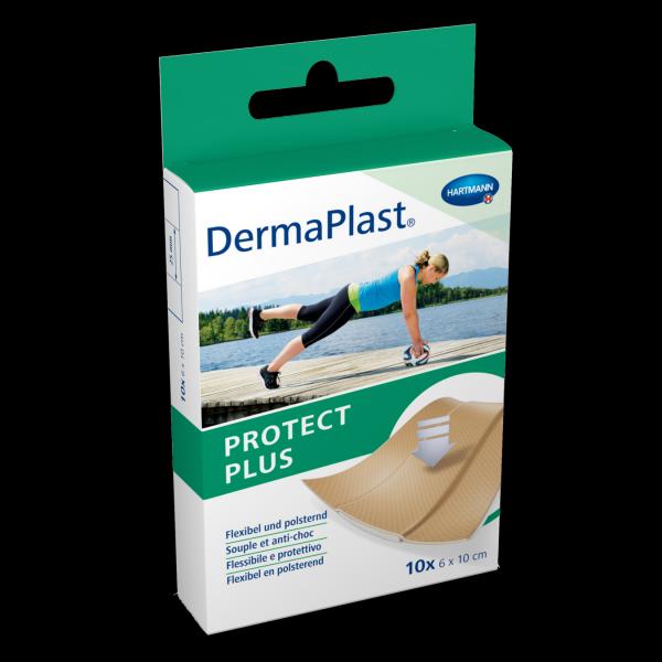 DERMAPLAST ProtectPlus 6x10cm 10 pezzi 