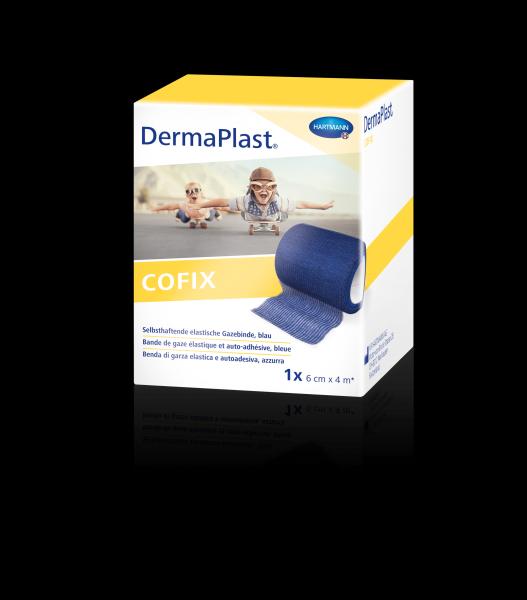 DERMAPLAST CoFix 6cmx4m blau 