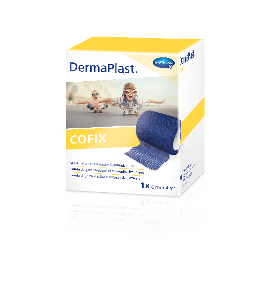 DERMAPLAST CoFix 6cmx4m bleu 