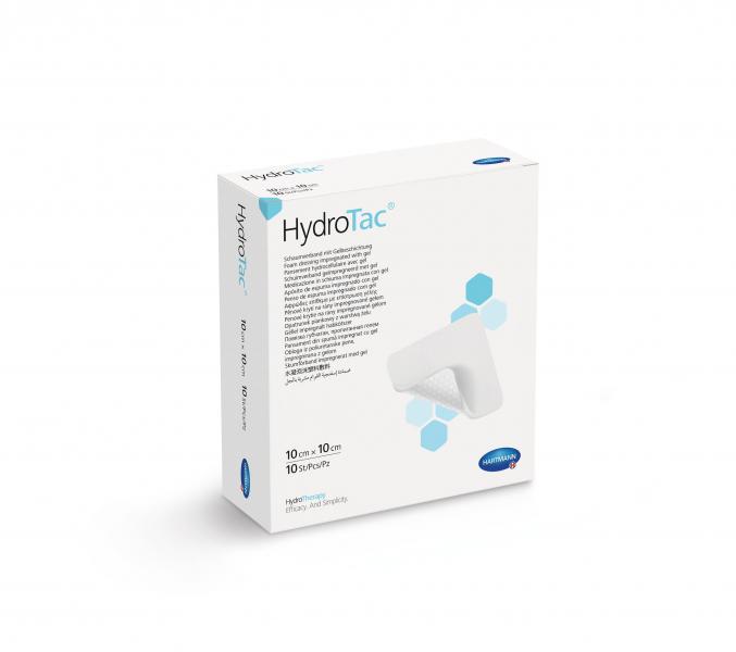 Medicazione idrocolloide HYDROTAC da 10x10 cm, confezione da 