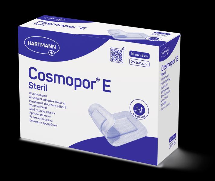 COSMOPOR E Bendaggio per ferite 10cmx8cm sterile 25 pezzi 