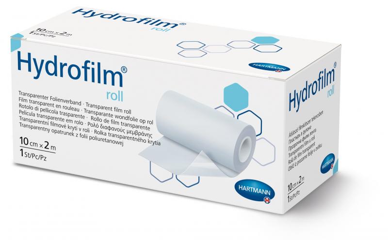 HYDROFILM ROLL Wundverband Film 10cmx2m transp 