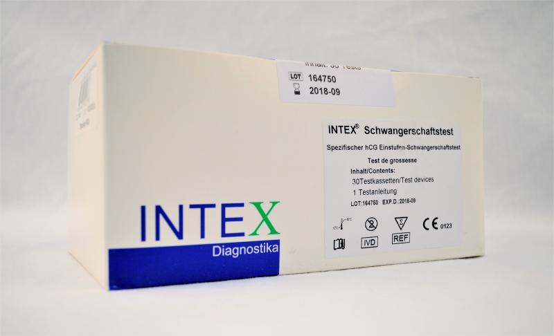 INTEX-Gravi-hCG Schwangerschaftstest 30 Stk 