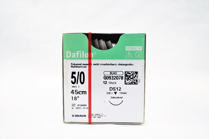 DAFILON 5-0 DS 12 45cm blu 12pze 