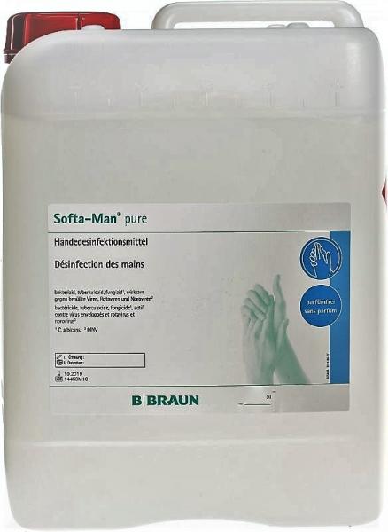 SOFTAMAN PURE Händedesinf Kanister 5 lt 