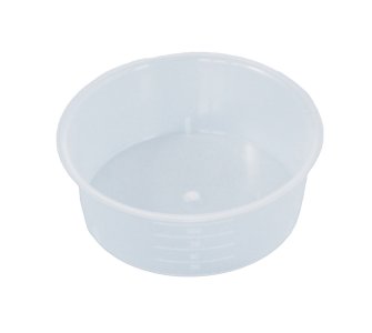 Plateau en plastique jetable, transparent, 250 ml, stérile, 