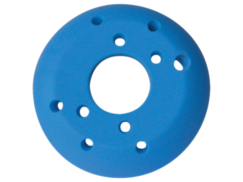Pessaire tamis à coque perforé Arabin, 95mm, silicone bleu 