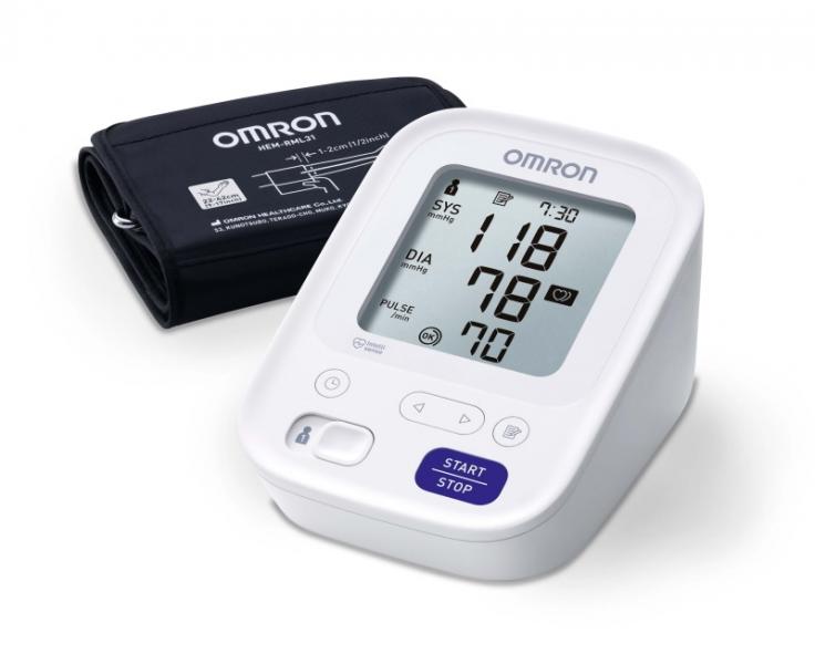 OMRON Monitor della pressione sanguigna braccio superiore M3 