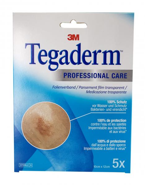 TEGADERM FILM a bordure medipore 10x12cm 5 pce 