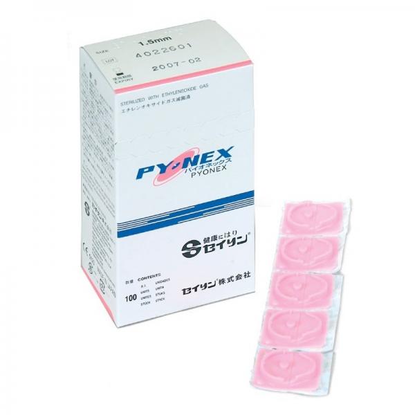 Ago per agopuntura Pyonex New 1,5 mm, 100 pezzi 