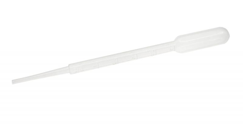 Pipettes pasteur 1ml gradué poly 500 pce 