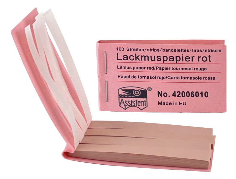 Lackmuspapier rot pH5.0 - 8.0 A2006 100 Streifen 
