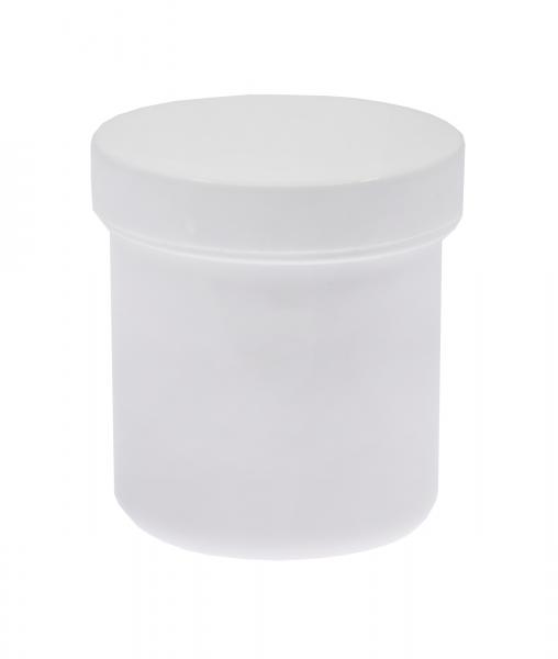 Pot de pommade 24 x 30 mm 10 g / 12 ml avec couvercle blanc, 