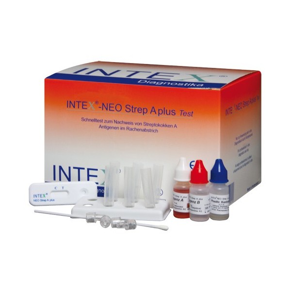 Strep A Neo Intex Plus Test 20 