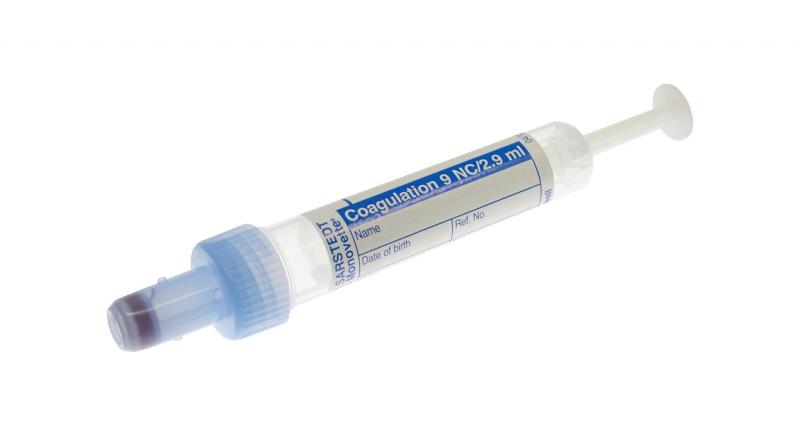 LabPack MONOVETTE 9NC Citrate 2.9ml bleu 10x M9 