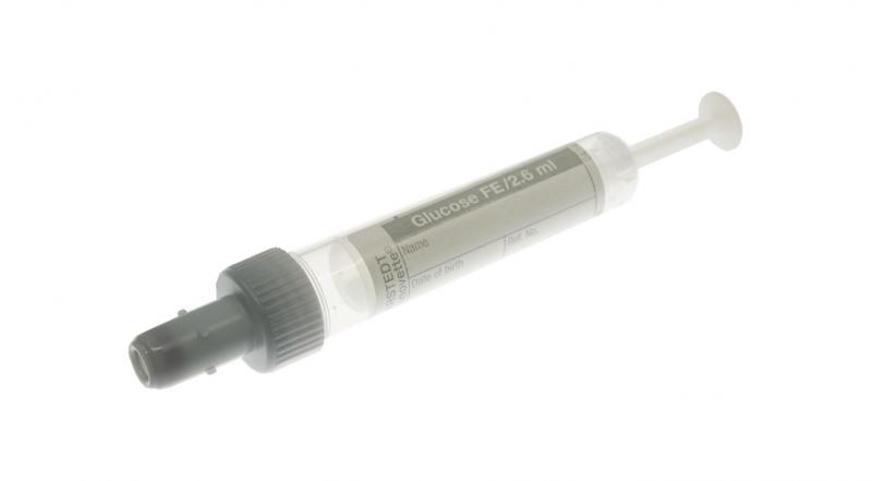 LabPack MONOVETTE Fluorid 2.6ml grau 10x M7 