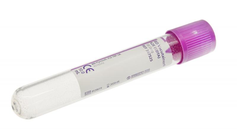 LabPack VACUTAINER EDTA 10 ml violet, 5 pièces 