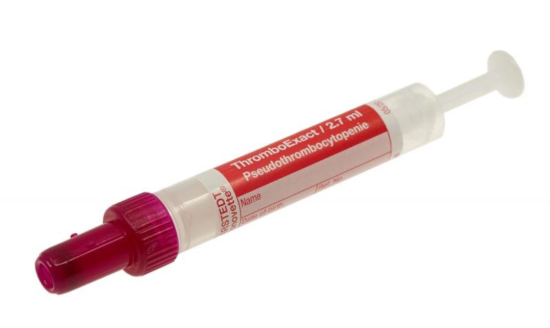 LabPack MONOVETTE Thrombo Exact 2,7ml rouge, 5 x 