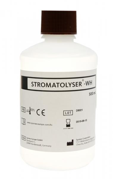 STROMATOLYSER-WH est un réactif qui dissout les érythrocytes 