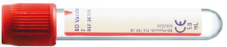 BD Vacutainer per siero 5ml rosso 100 pezzi 