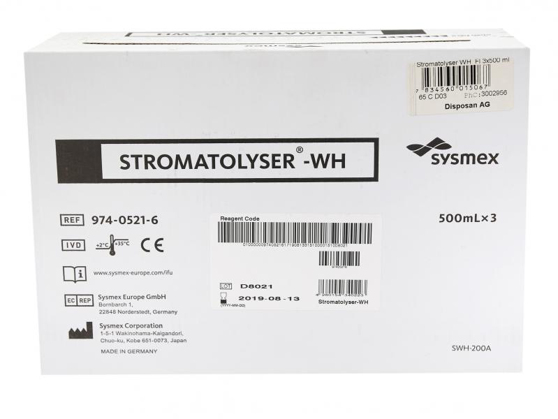 STROMATOLYSER-WH réactif pour system 3 fl 500 ml 