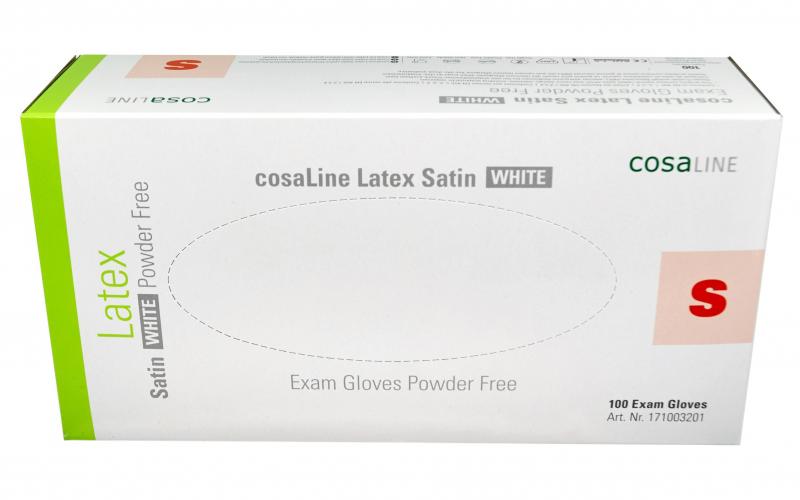 Latex Handschuh cosaLine Satin pf S 100 Stk 