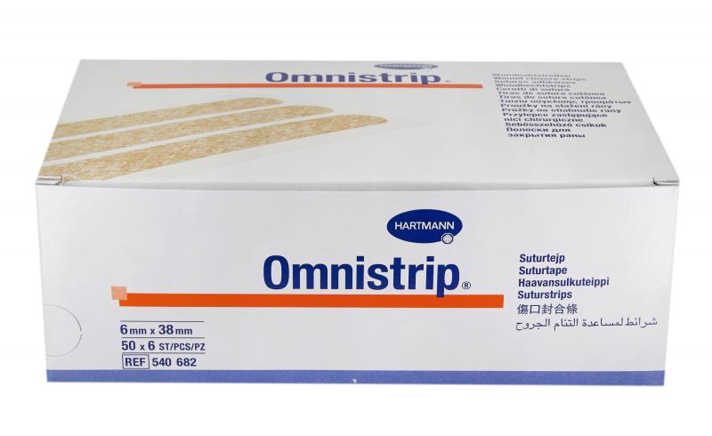 OMNISTRIP Wundnahtstreifen 6x38mm 300 Stk 