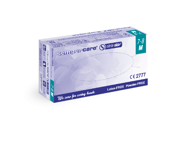 SEMPERCARE Nitrile Skin gants M npo nst 200 pce 