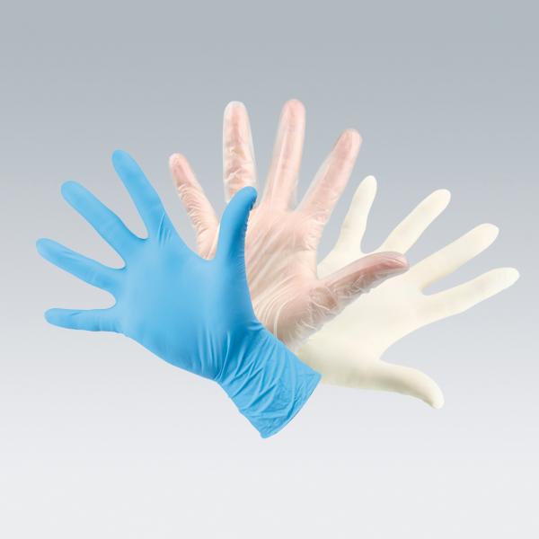 Guanti SEMPERCARE L in nitrile, senza polvere, pezzi 100 