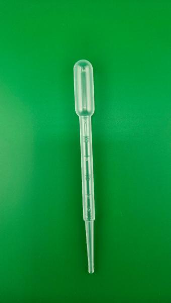 Pipette pasteur 3ml gradué poly 500 pce 