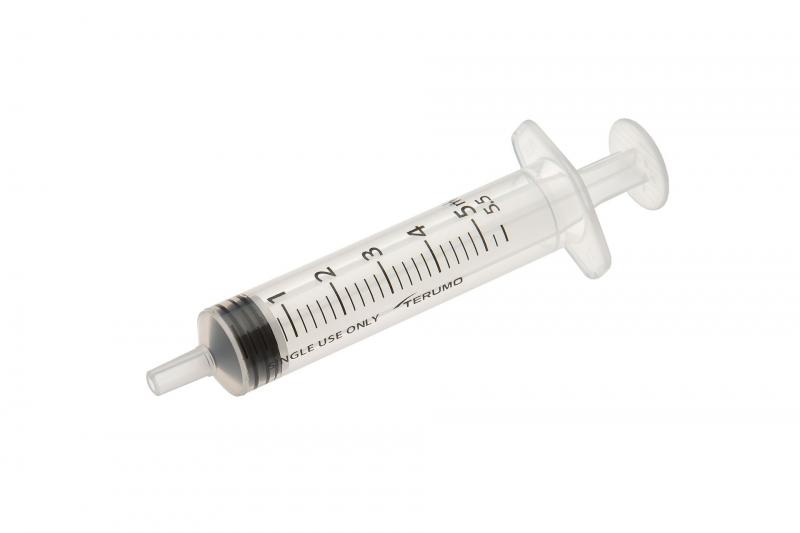 TERUMO siringa 3 pezzi 5ml Luer cent. MDS 100 pz.
 