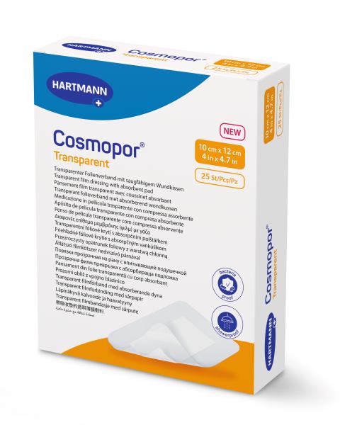 Cosmopor Transparent 10x12cm st Paquet de 25 pièces
 