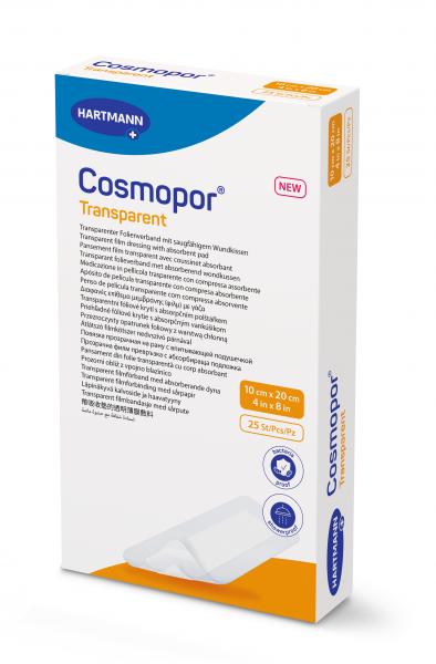 Cosmopor Transparent 10x20cm st Paquet de 25 pièces
 