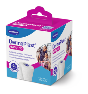 DermaPlast easy-rip blanc 6 cm
 