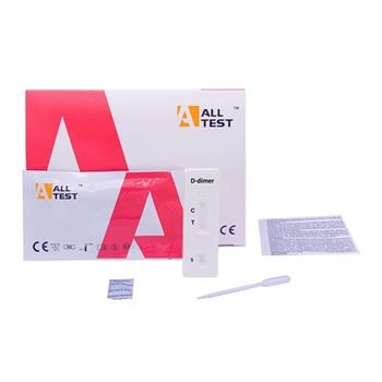 AllTest D-dimer Rapid Test (WB/P) 10 Stk 