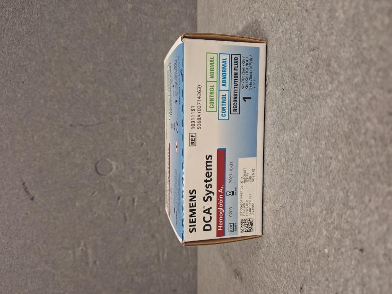 DCA 2000+ HbA1c Control Kit 10pcs. 