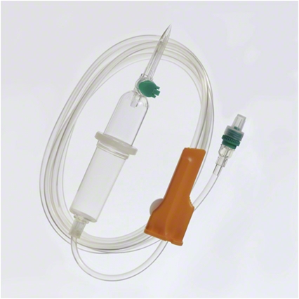 Intrafix Primeline 180cm avec valve anti-retour 100pcs. 