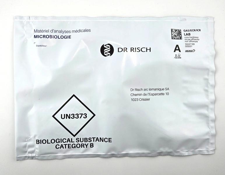 Versandtüten Mikrobiologie blau Crissier 25Stk. *NEU* 