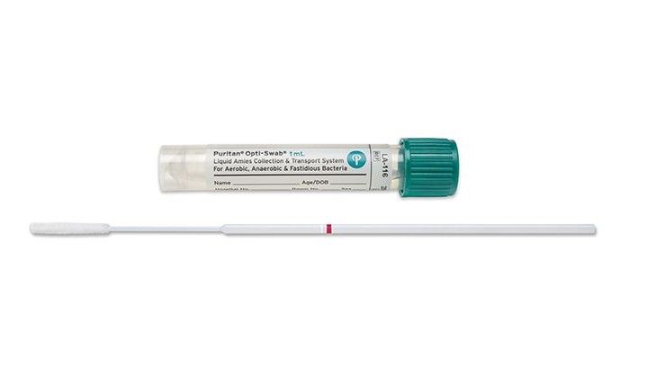 Opti-Swab Liquid Amies 1 ml 6x50, 1 Mini-tip, Puritan
 