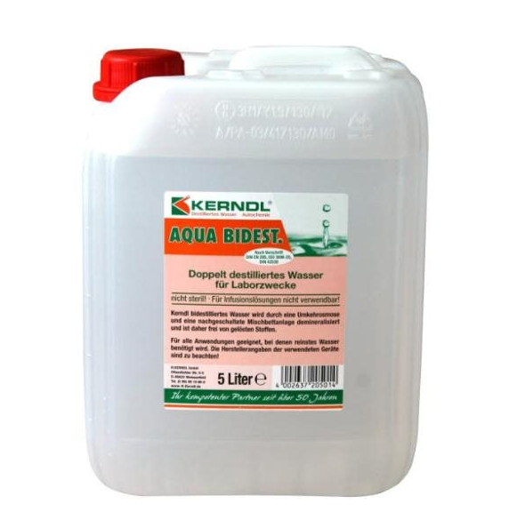 Aqua bidest Labor 5 lt 0.06 us/cm 
