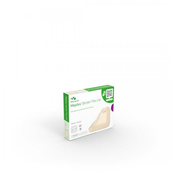 MEPILEX Border Flex Lite 4x5cm sterile 10pz
 