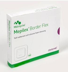 Mepilex Border Flex 7,5 x 7,5 cm stérile 5 pcs


 